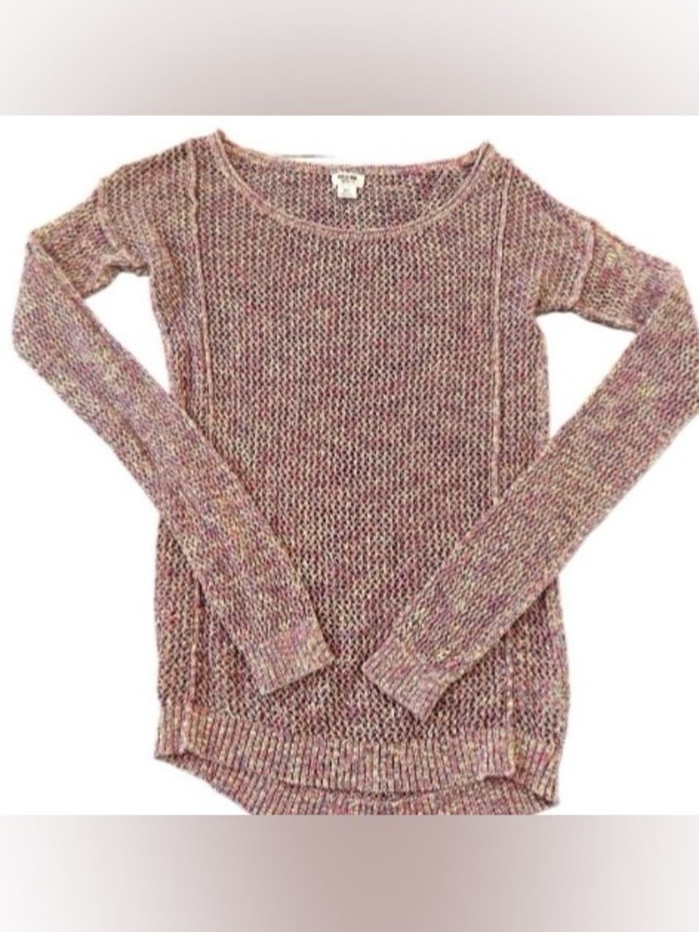 Mossimo Women’s Small Crochet Open Knit Summer Sweater Lightweight